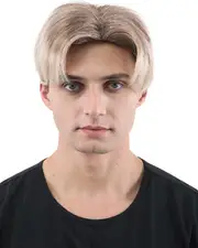 90s Blonde Boy Band Mens Wig