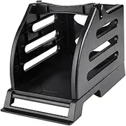 Operitacx Convenient Label Holder Plastic Printer Stand Thermal Labels Rack Dual Use Easy to Assemble