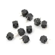 10PCS Original Mouse Square Micro Switch EVQP0E07K Microsoft Black Spots&JL
