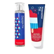 Bath & Body Works Firecracker Pop Mist and Cream Set