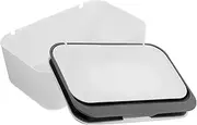 NOLITOY Wipes Dispenser Refillable Wipe Container for Wipes Travel Wipes Holder Portable and Design Dustproof Storage Box for Strollers and Home Use Deep Grey