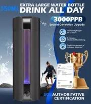 Upgrade Hydrogen Generator Water bottle Adopts SPE Electrolysis Technology