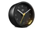 7.5cm Black Analogue Alarm Clock By BRAUN