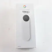 *~* Brand New & Sealed *~* Google Nest Doorbell GWX3T-Battery Smart Wifi Snow