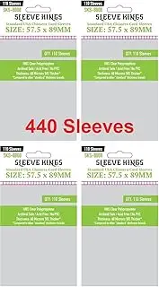 Sleeve Kings Standard USA Chimera Card Sleeves 57.5 X 89 mm (4x110 Pack, 440 Sleeves)
