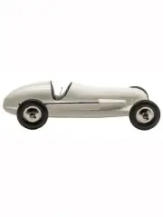 Authentic Models PC010W Indianapolis BB Korn Spindizzy Tether Car Replica, White