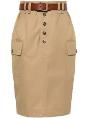 [Saint Laurent Paris] Saint Laurent Paris-Gonna A Matita Cassandre-Donna 36 FR