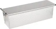 Durable 13 x 4 Pullman Loaf Pan & Lid - Ideal for Homemade Sandwich Bread