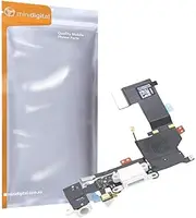 Charge Port Flex White for iPhone 5S