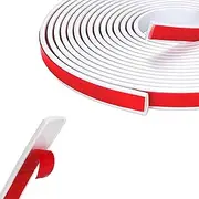 WOLAIYE Flexible Edging Tile Moulding Trim,Molding Trim Strip,for Wall Ceiling Cabinet Countertop Floor Edges and Corners-White