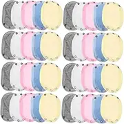 Baluue 4sets Bodysuit Extender for Baby Jumpsuits Extender Snaps Baby Jumpsuits Cotton Material Soft Skin-friendly 10pcs*4