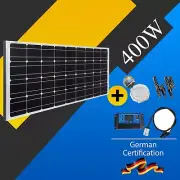 12V 400W Solar Panel Kit Mono Fixed Caravan Camping Power Battery Charging AU