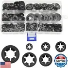 BDS-HOME 340 PCS 7sizes Internal Tooth Starlock Washers Assortment Kit, 65Mn