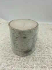ArtMinds Birch Pillar Wood Log New Sealed 3 1/2” X 3 1/2”