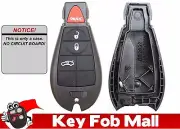 NEW Keyless Entry Key Fob Remote 4BTN CASE ONLY For a 2010 Dodge Challenger