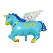 ASR PARTY BOY Children Unicorn Pony Horse Birthday Party Foil Balloons