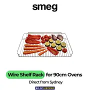 Wire Shelf Rack/Grid Fits 90cm Smeg SX91VLCSA Oven-765x395mm · OEM