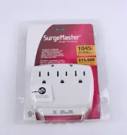 Belkin SurgeMaster Wall-Mount Surge Protector Phone/Fax/Modem Splitter F9H320-CW
