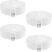 Water Dispenser Replacement Filters High Efficient Portable Pet Water Fountain Filters Sturdy Pet Water Replacement Filters Dust Proof Water Feeder Filter for Feeding Pets Fulasun.(White)