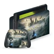 OFFICIAL HOGWARTS LEGACY GRAPHICS VINYL SKIN FOR NINTENDO SWITCH OLED BUNDLE