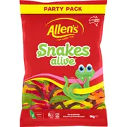 Allen's Snakes Alive Lollies Bulk Bag 1kg