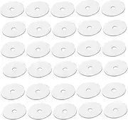 30 Pcs Bicycle Presta Valve Sticker Presta Valve Caps Rims Protection Air Nozzle Adhesive Pad Tyre Seal for Mountain Bike