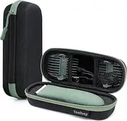 Case for Meridian Shaver, Yewltvep Hard Bags Compatible with MANSPOT Groin Hair Trimmer Without Recharge Dock, Storage Case for Meridian Trimmer with Shockproof Detachable Insert Foam