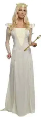 Glinda Oz the Great Powerful Wizard Fancy Dress Up Halloween Teen Adult Costume