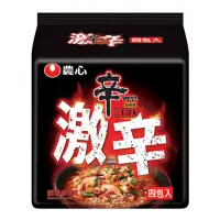 在飛比找momo購物網優惠-【NONG SHIM】農心 激辣辛拉麵4入(480g)