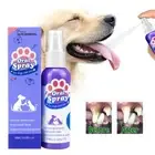 Dog Spray Oral-Care Bad Breath Teeth Cleaning Breath Removing~ Plaque G6F3