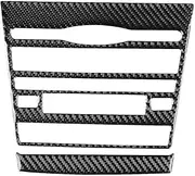 ATATNK Compatible for Lexus RX330 2004-2006 RX350 2006-2009 Carbon Fiber Center Console Radio CD Player Accessories Interior Cover Sticker Trim(Teak)