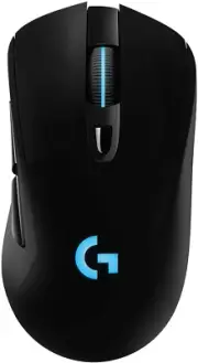 Logitech G703 Lightspeed Wireless Gaming Mouse W/Hero 25K Sensor, Powerplay Comp