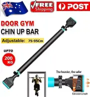 Portable Door Pull Up Chin Bar Doorway Home Gym Workout Fitness Upper Exercise