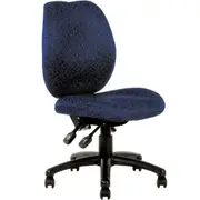 YSD SABINA TASK CHAIR NO ARMS Blue 5 Year Warranty