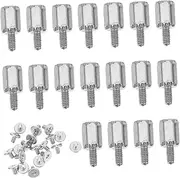 Uonlytech 20 PCS SSD Hard Disk Mounting Screws for Motherboard Durable Computer Part for Secure Installation and Replacement of