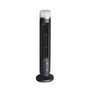 Air Cooler Fan,Streamlined Tower Fan with LED,, USB Interface Black