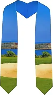 [EdWal] Golf Course print Graduation Stole and Sash Class for Unisex Adult Honor Stole Honor Stole of 2025
