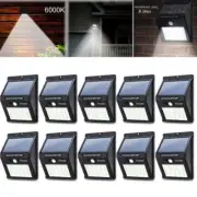 New Solar Lights Motion Sensor Wall Light Outdoor Waterproof Garden Yard 20 LED