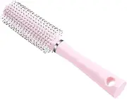 Healeved Round Blow Dry Brush for Styling Curling Volume Gentle Scalp Mini Roller Hair Brush for Women for Quick Hair Setting