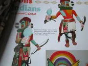 10pg Kachina Pueblo Indian Doll History Article / Zerkel