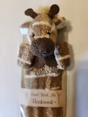 Giraffe Soft Plush Bookmark Read With Me By Readables New