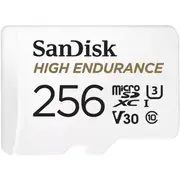 SANDISK MSD256HE 256G Micro SD Card High Endurance 100Mb SD Adapter Capacity: 64 Gb 64GB
