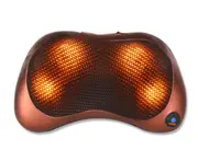 Shiatsu Back and Neck Massager Kneading Massage Pillow with Heat for Shoulders Lower Back Calf Use at Home-4