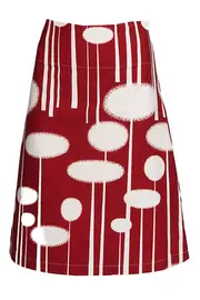 A Line Skirt--Bird041A