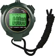BESPORTBLE Digital Stopwatch Timer Chronograph Countdown Timer with Wristband Luminous Stopwatch Alarm Gifts for Teachers Referee Sports Cooking