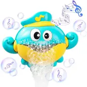 Nevenka Bath Toy Octopus Bubble Maker Blower Machine for Toddlers Ages 18 Months and up