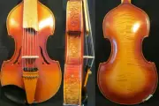 Baroque style professio Master 7×7 strings 17" Viola d'Amore,angel scroll#14566