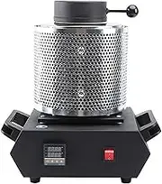 Automatic Electric Melting Furnace,Electric Gold Melting Furnace,Metal Casting Kit,1150℃ /2102 ℉ Digital Melting Furnace Machine Casting Refining Precious Metals(1KG)