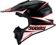 Suomy MX Speed Pro Transition, motocross helmet Mips , color: Black/White/Red , size: M