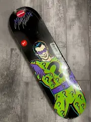 UBER RARE SIGNED Rodney Mullen Almost Skateboard Deck Riddler DC AUTOGRAPHED